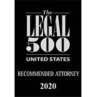 Legal 500-Recommended Attorney