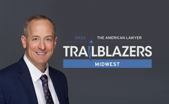 Partner James Barz Named Midwest Trailblazer by The American Lawyer
