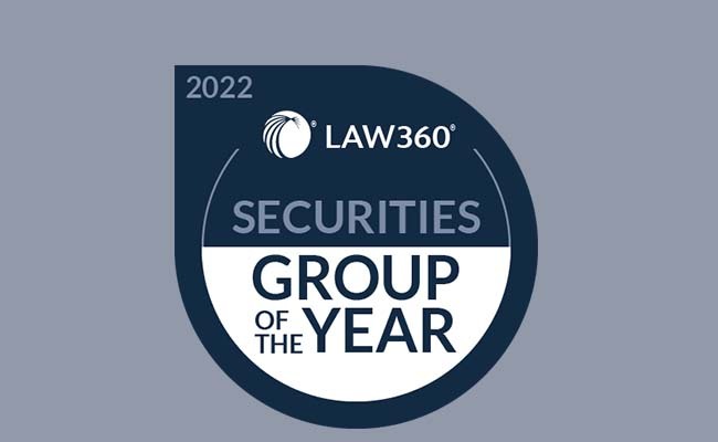 Securities Group Of The Year: Robbins Geller