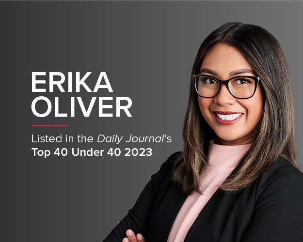 Daily Journal's Top 40 Lawyers Under 40 2023: Erika Oliver