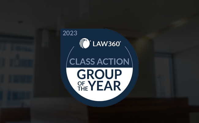 Class Action Group Of The Year: Robbins Geller