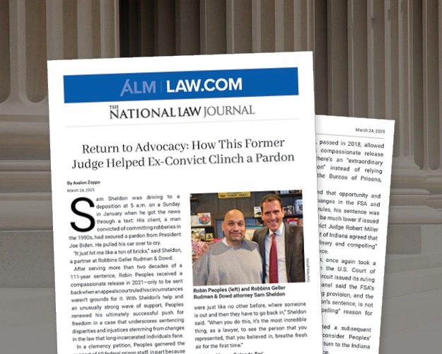 Return to Advocacy: How This Former Judge Helped Ex-Convict Clinch a Pardon