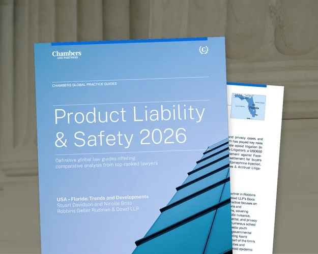 Chambers Product Liability & Safety Practice Guide 2026 - The Digital Frontier on Trial: School Districts Versus Social Media Giants